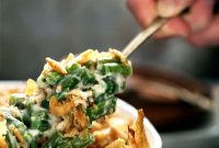 Double-Onion Green Bean Casserole Recipe for Holiday Dinner