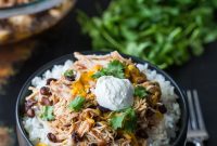Slow Cooker Salsa Chicken Rice Bowls for Simple Weeknight Meals