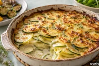 Zucchini Gratin Dauphinois: Summer-Friendly, Creamy and Light