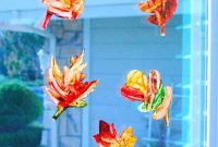 Fall Leaves Window Decals for Contact Paper – Autumn Home Decor