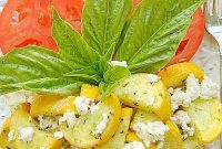 Crispy Air-Fried Summer Squash with Garlic and Parmesan