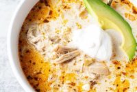 Low-Carb White Chicken Chili Recipe for Keto Diet