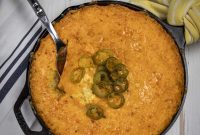Spicy Jalapeño Cheddar Corn Pudding Recipe