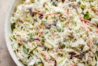 Crisp Apple Slaw Recipe with Tangy Honey-Mustard Dressing