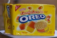 Candy Corn Oreo Halloween Cookie Bark Recipe