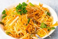 Citrus Carrot and Celeriac Vegan Slaw Recipe