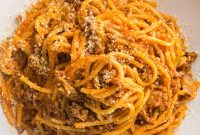 Instant Pot Spaghetti with Savory Meat Sauce