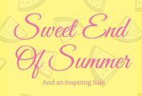 Summer’s Sweet Farewell: Inspiring End-of-Season Sale Tips