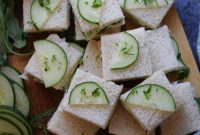 Creamy Mascarpone & Cucumber Tea Sandwiches for Entertaining