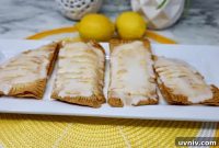 Crispy Lemon Mini Pies Made in an Air Fryer