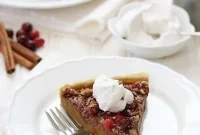 Cranberry Pumpkin Tart Recipe for Fall Gatherings