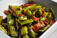 Crispy Bacon Green Beans Made in the Microwave
