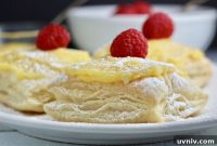 Lemon Raspberry Puff Pastries (Dairy-Free Recipe)