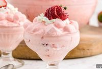 Fluffy Strawberry Dessert Recipe: No-Bake Summer Treat