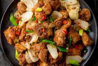 Crispy Salt and Pepper Chicken Made in the Air Fryer