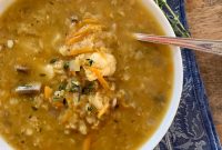 Comforting Red Lentil and Vegetable Soup Recipe