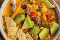 Creamy Beef Taco Soup Recipe — Comforting Weeknight Meal