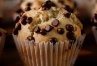 Fluffy Chocolate Chip Muffins (Vegan + Gluten-Free Option)