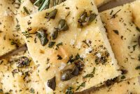 Olive & Herb Focaccia Recipe — Crispy, Flavorful Italian Bread