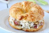 Creamy Chicken Salad Croissant Filling Recipe