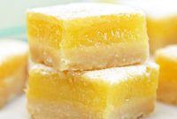 Zesty Lemon Bars: Classic Tangy Dessert Bar Recipe
