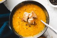 Kabocha and Brown Rice Soup Recipe for Fall Comfort