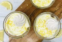 No-Bake Lemon Cheesecake Pots — Light & Refreshing Dessert Recipe