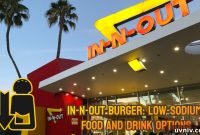 In-N-Out Low-Sodium Menu: All Food and Drink Options