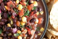 Fresh No-Cook Corn and Black Bean Salsa Recipe