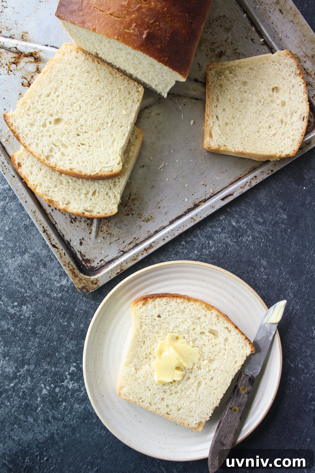 How to Make Classic Homemade White Bread at Home 4 Homemade, tender, chewy white bread!