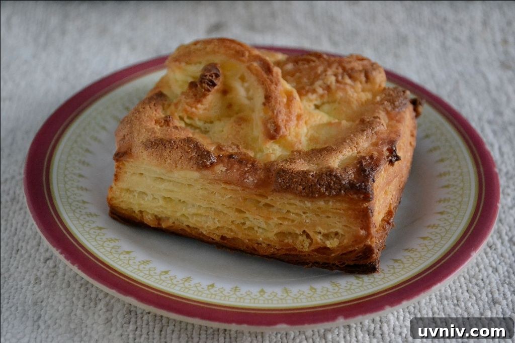 Flaky Egg-Free Danish Pastry Recipe for Homemade Pastries 3 Danish Pastry Closeup