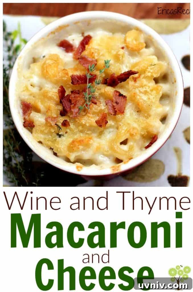 Wine and Thyme Macaroni and Cheese