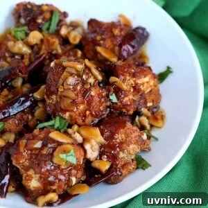 Crispy Spicy Kung Pao Cauliflower Recipe for Dinner 6 img 12073 5