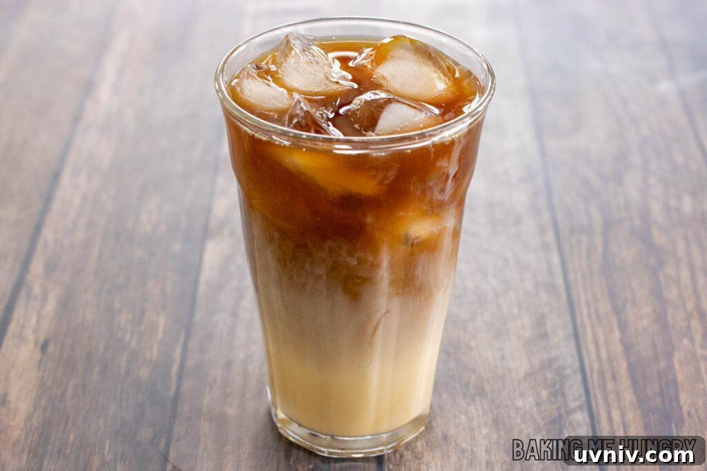 Creamy Caramel Iced Coffee Recipe You’ll Love 7 caramel iced coffee in tall glass