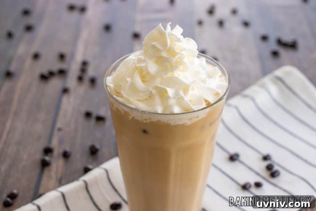 Creamy Caramel Iced Coffee Recipe You’ll Love 9 caramel iced coffee recipe topped with whipped cream