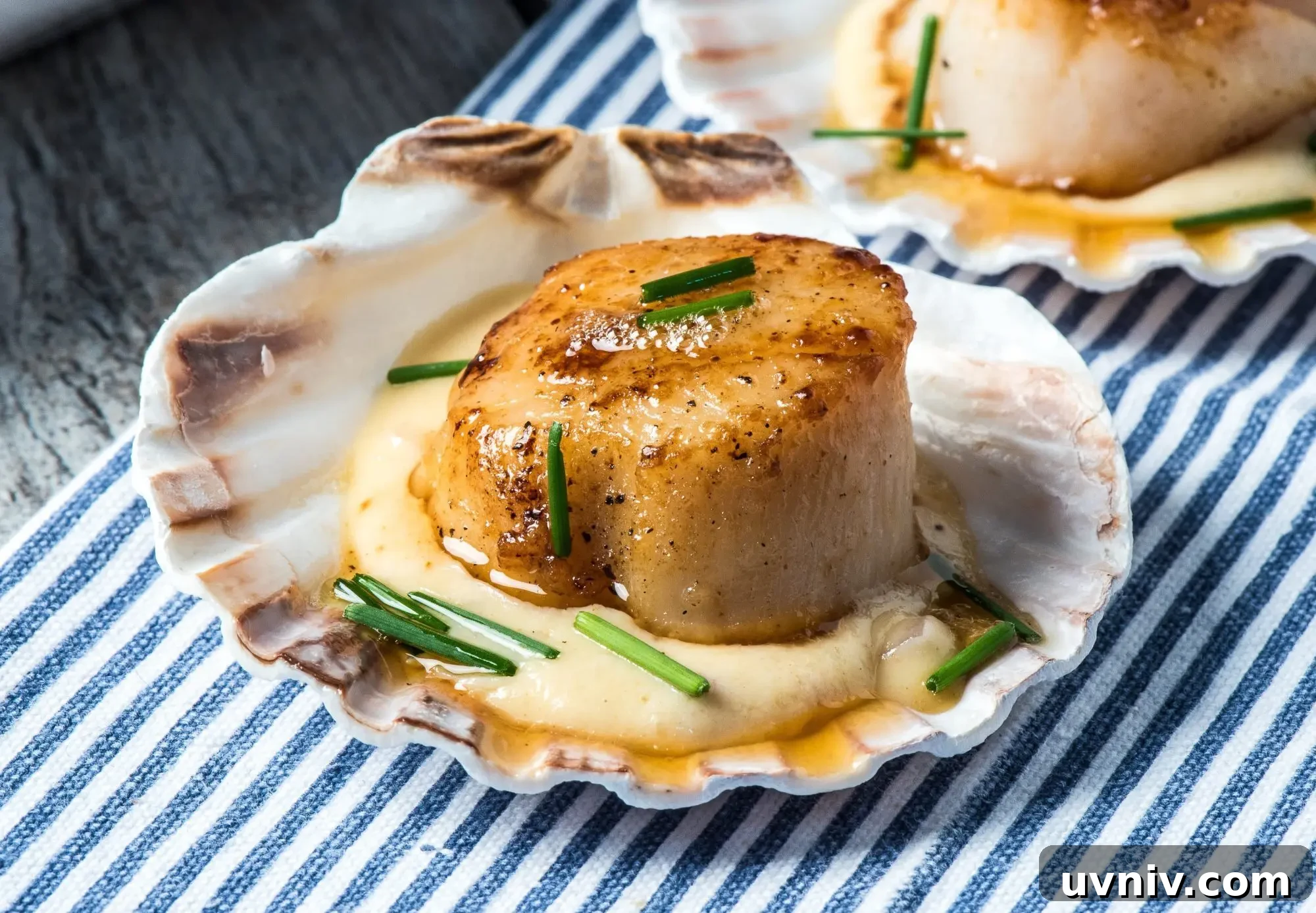 Dry scallops