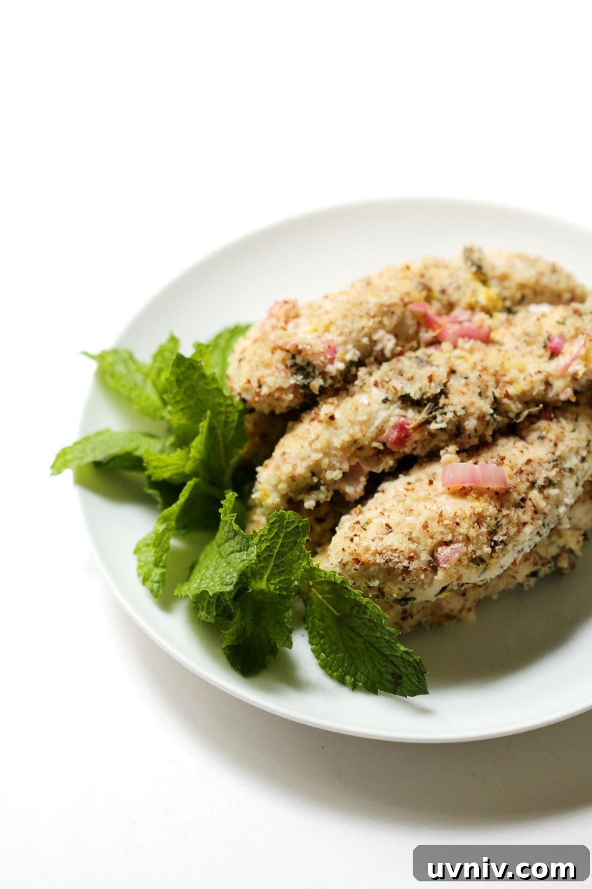 31 Delicious Chicken Tenderloin Recipes for Quick Weeknight Meals 18 Lemon Mint Hazelnut Chicken