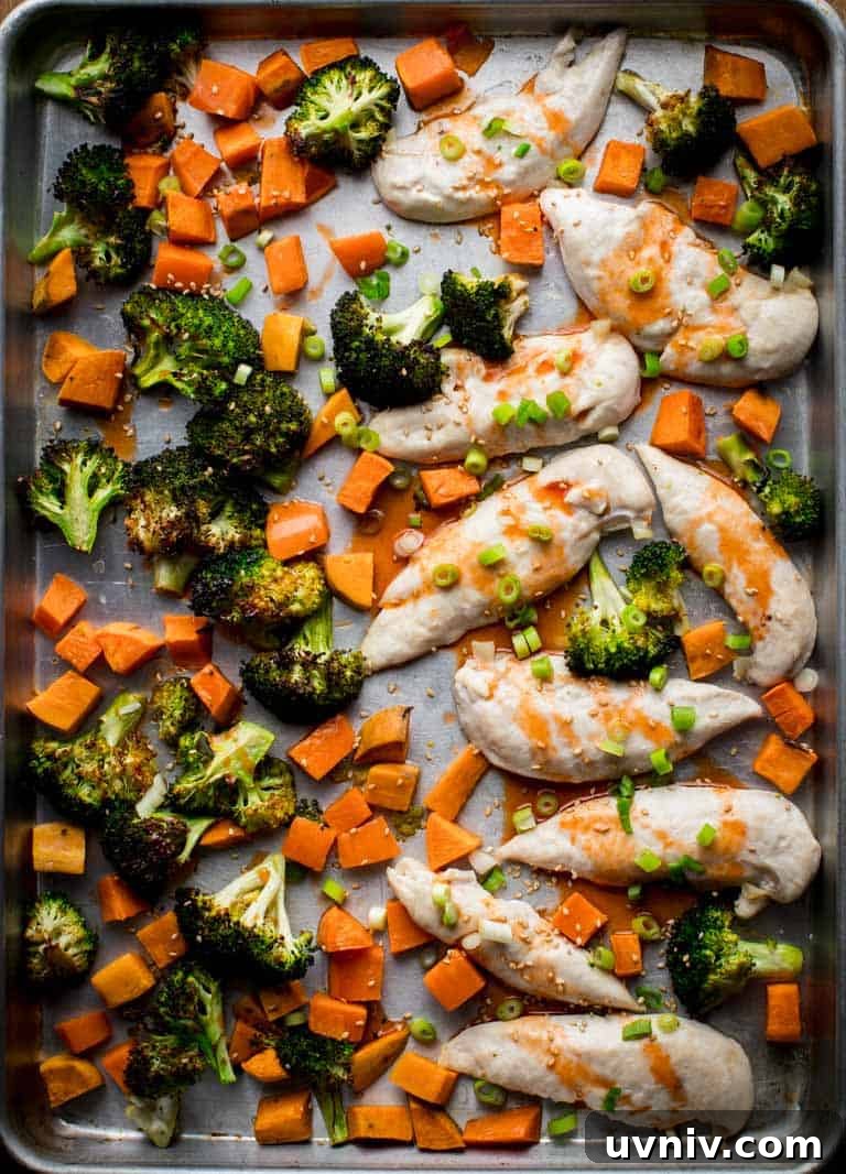 31 Delicious Chicken Tenderloin Recipes for Quick Weeknight Meals 4 Sheet Pan Chicken and Broccoli