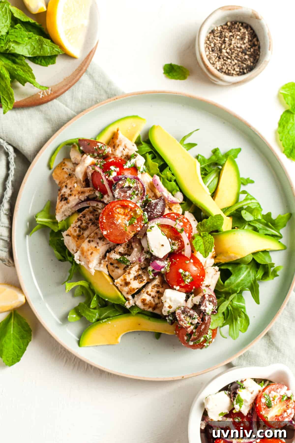 31 Delicious Chicken Tenderloin Recipes for Quick Weeknight Meals 5 Mediterranean Chicken Salad