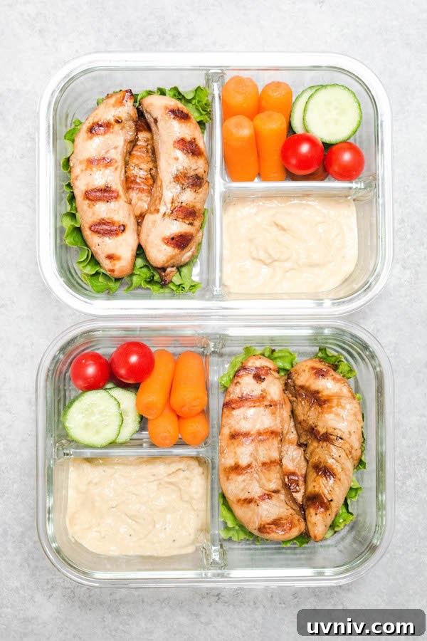 31 Delicious Chicken Tenderloin Recipes for Quick Weeknight Meals 6 Chicken Tenders Hummus Meal Prep Box