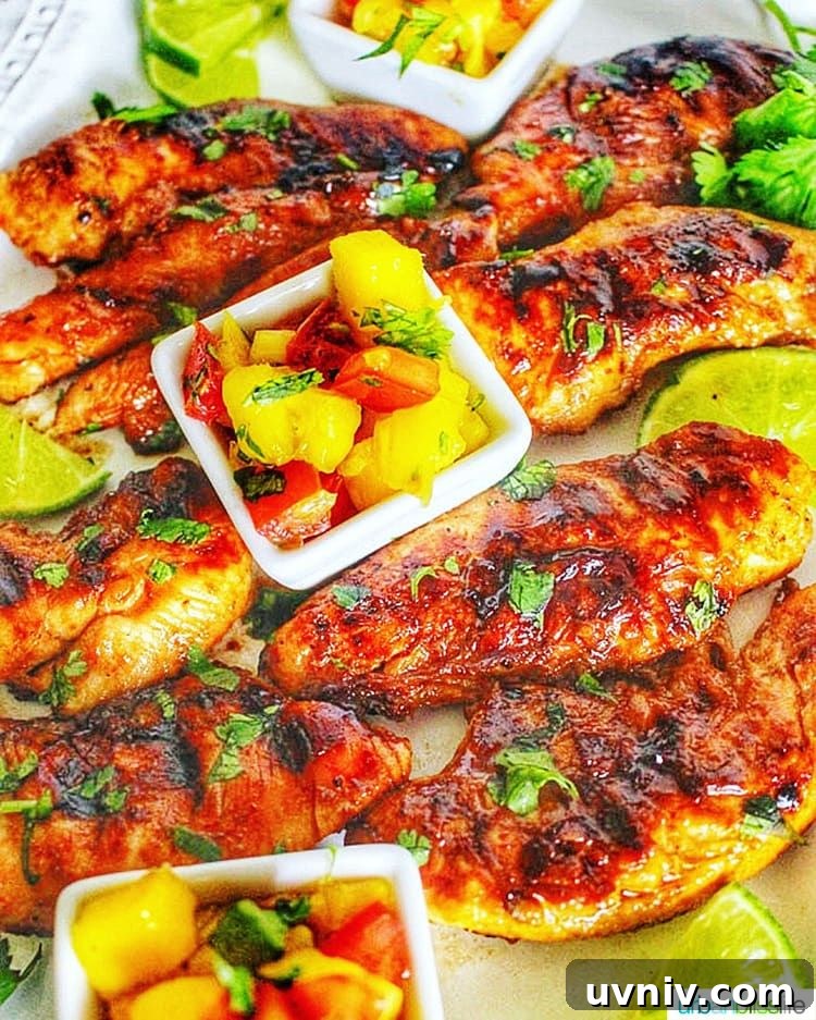 31 Delicious Chicken Tenderloin Recipes for Quick Weeknight Meals 8 Grilled Pineapple Chicken