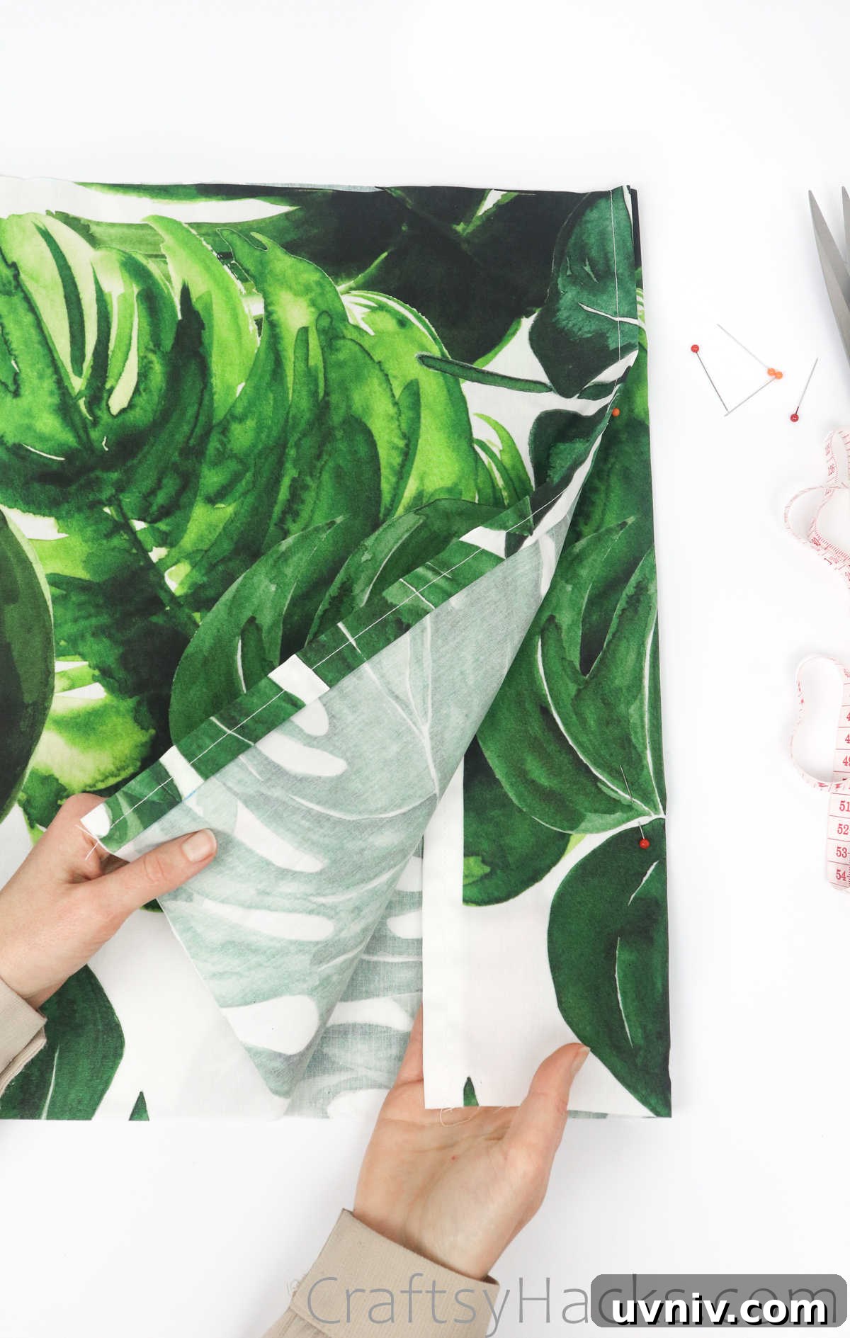 Sew a Pillowcase: Step-by-Step Guide for a Perfect Finish 14 folding fabric