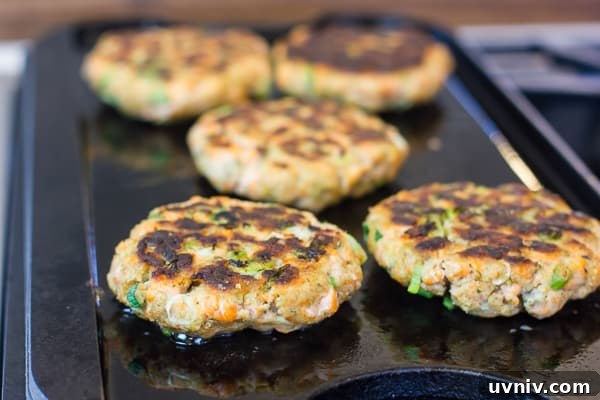 How to make salmon burgers Recipe