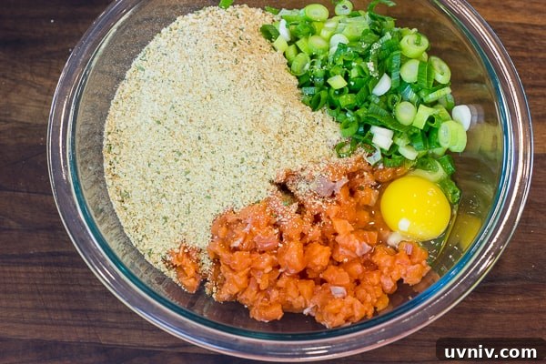 How to make salmon burgers Recipe