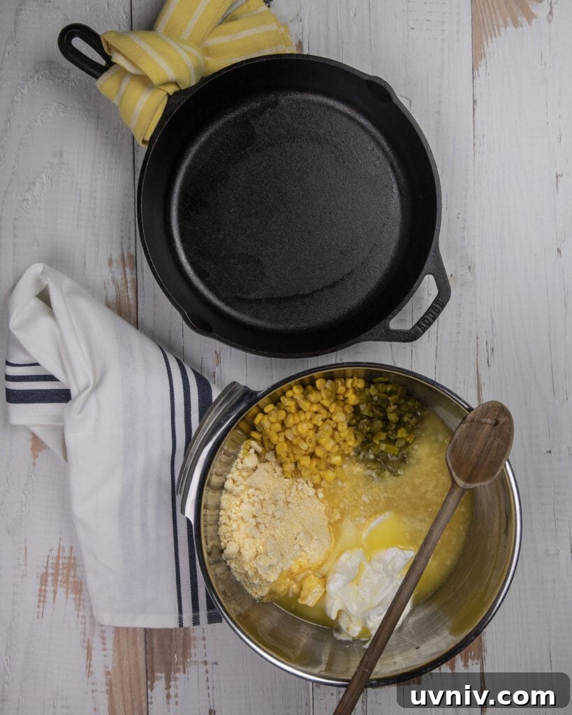 Spicy Jalapeño Cheddar Corn Pudding Recipe 5 img 1801 4