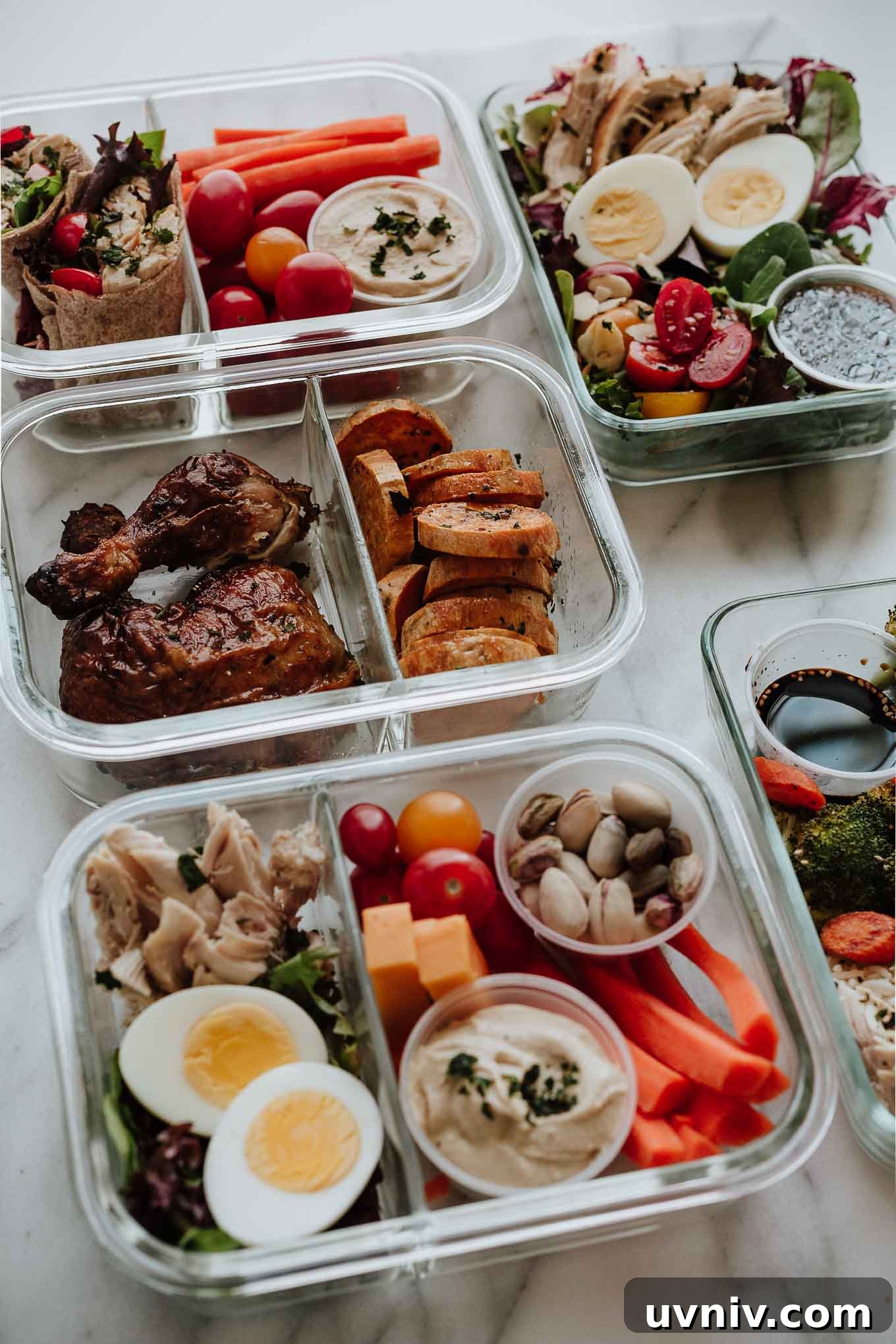 5 Rotisserie Chicken Lunch Prep Ideas for the Week 8 Rotisserie chicken meal prep overview