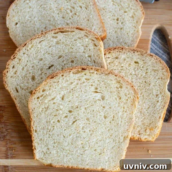 Sourdough Starter Ratios: How to Mix for Consistent Results 11 Slices of discard sandwich bread on a cutting board.