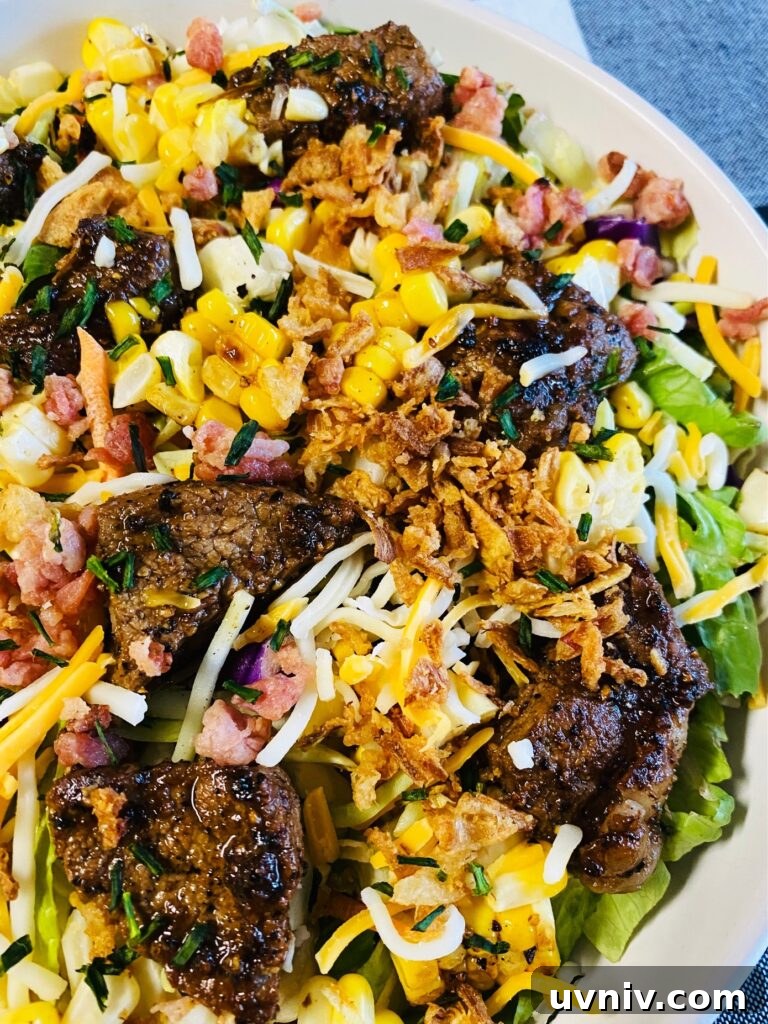 Blackstone Grilled Chopped Steak Salad Recipe 11 Blackstone Chopped Steak Salads