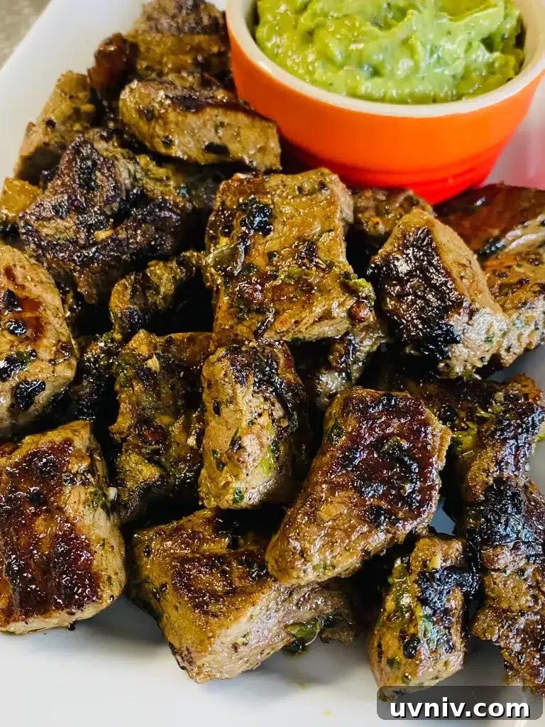 Blackstone Grilled Chopped Steak Salad Recipe 12 Blackstone Chimichurri Steak Bites