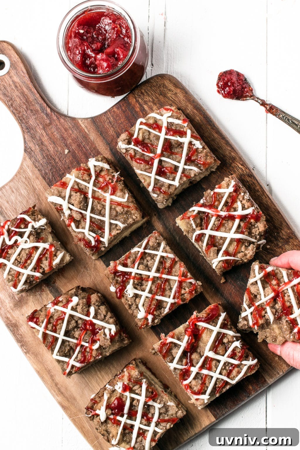 Low-Carb Strawberry Rhubarb Coffee Cake — Gluten-Free Keto-Friendly 3 img 1950 2